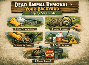 Dead Animal Removal in Your Backyard